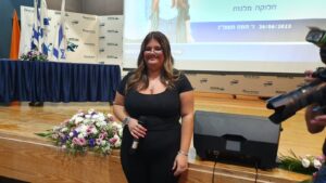 טקס דיפלומות הנדסאי מה"ט - סטודנטית שרה