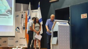 טקס דיפלומות הנדסאי מה"ט - יוחנן דקל מנהל קרן GLB