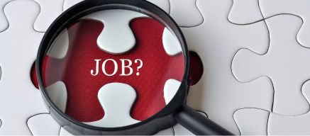 פאזל עם המילה JOB? לחיפש משרה