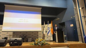 טקס הענקת דיפלומות עתודה תשפ"ה - ראש עיריית נתניה שהשתתף בטקס