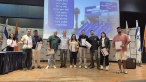 טקס פתיחת שנת הלימודים תשפז - מצטייני הנדסה אזרחית